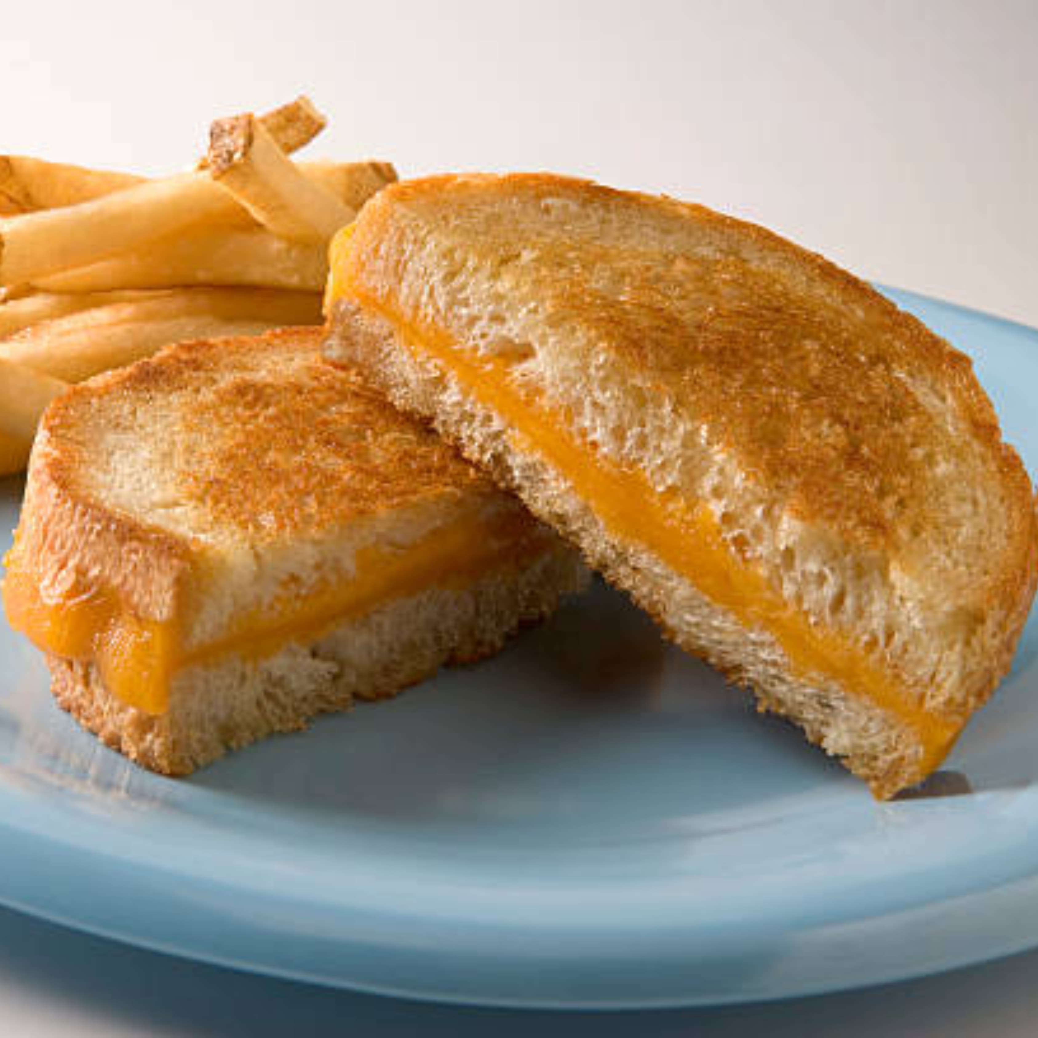 Grilled Cheese with Fries & Pop